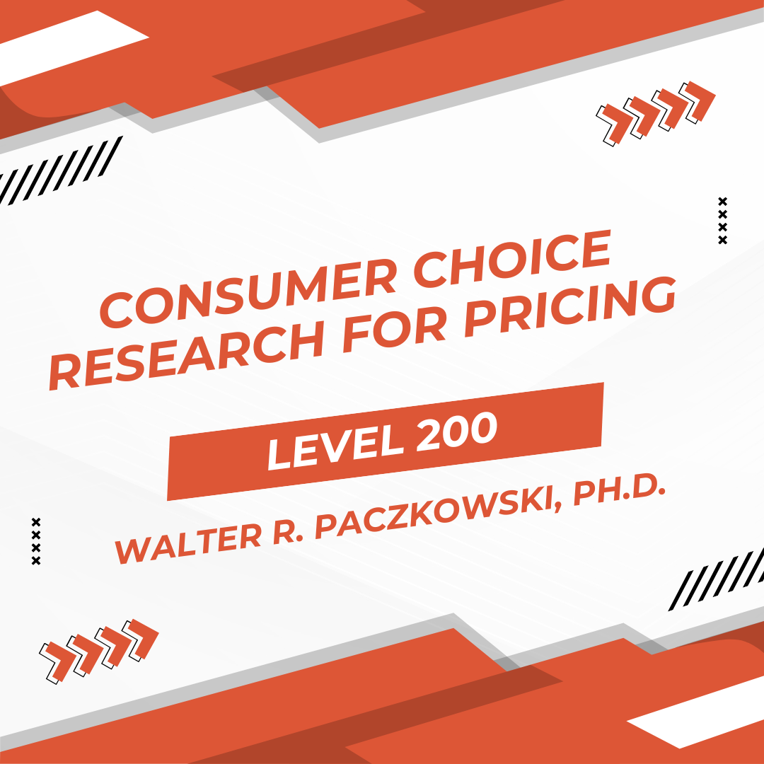 Consumer Choice Research for Pricing
